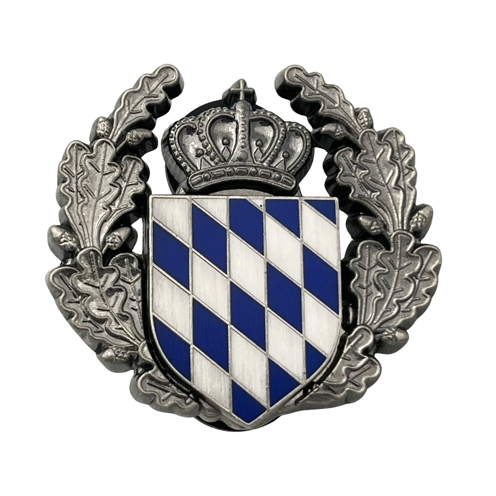 Pin – Bayerisches Wappen mit Kranz