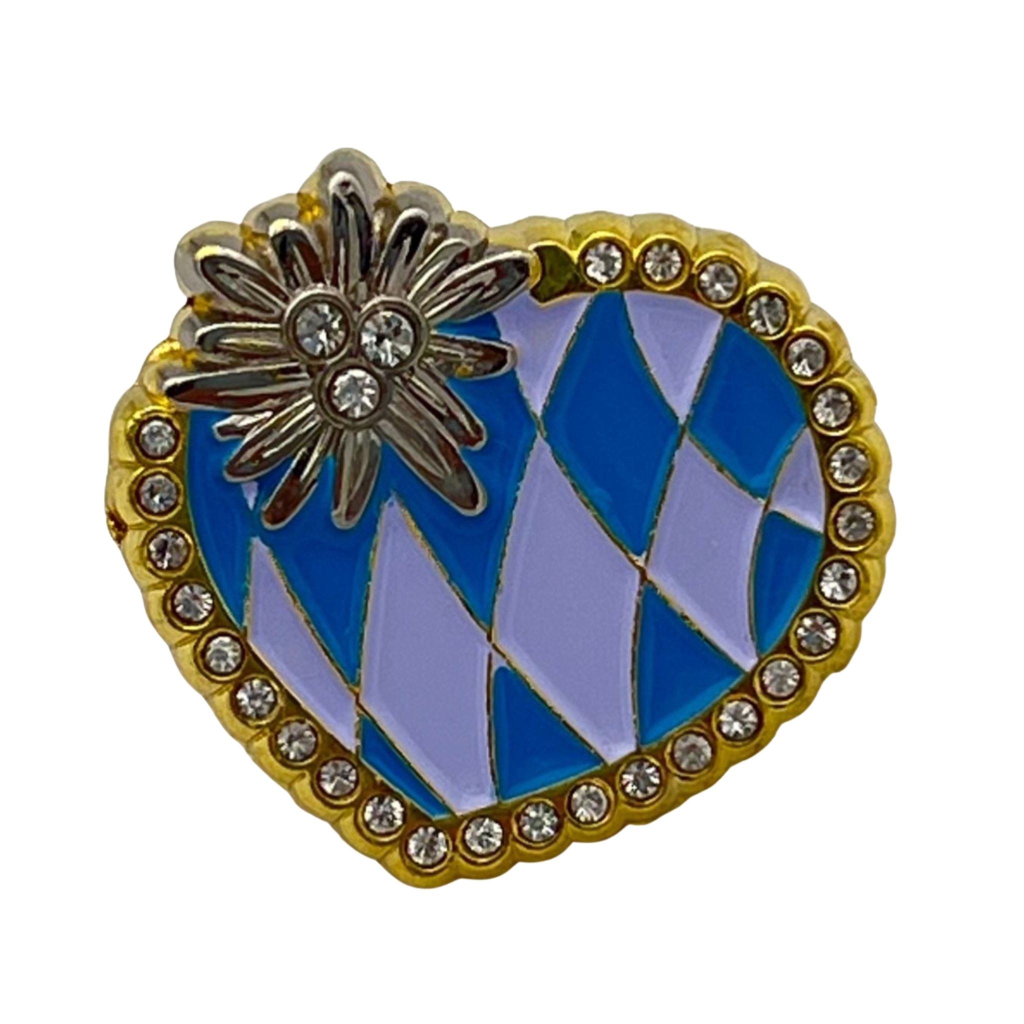 Bayerisches Wappen in Herzform